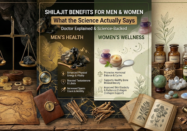 Shilajit Benefits for Men and Women: What the Science Actually Says